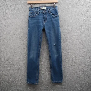 Levis 511 Jeans Youth 14 Slim Performance Blue Denim Stretch 25x28 - Picture 1 of 13