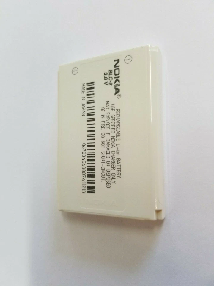Batería rara BLC-2 para Nokia 3310 3330 3315 3350 3510 6650 6800 3550 3410 3510 Foto 1 de 3