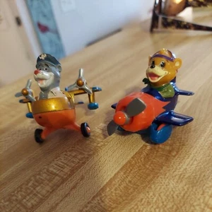 SALE! 2 Vintage 1990 Disney Talespin McDonald’s Happy Meal Toy Diecast Planes - Picture 1 of 3