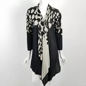 St John Cardigan Sweater Womens Size P XS Open Front Waterfall New NWOT - Picture 1 of 6