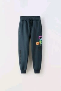 ZARA KIDS GRAFFITI BEAR PANTS SIZE 10 Years - Picture 1 of 4