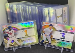 2023 Bowman Chrome Scouts Top 100 Insert Singles - You Pick - Complete Your Set