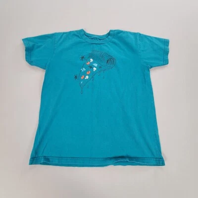 Рубашка Billabong для мальчиков очень большая синяя пляжная для серфинга повседневная молодежная детская с коротким рукавом - Изображение 1 из 4