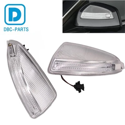 Pair Side Mirror Turn Signal Lamp Light for 2005-2008 Mercedes-Benz 5.0L 3.5L US - Изображение 1 из 4