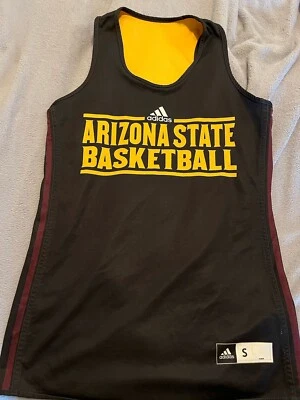Adidas Arizona State University ASU Reversible Basketball Practice Jersey #4 ASU - Image 1 of 4