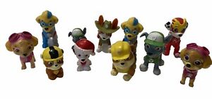 Paw Patrol Action Figures Cake Toppers Lot of 11