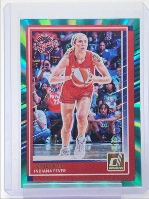 LEXIE HULL 2025-26 DONRUSS WNBA TEAL HOLO LASER FEVER /125 Q4147 - Image 1 of 2
