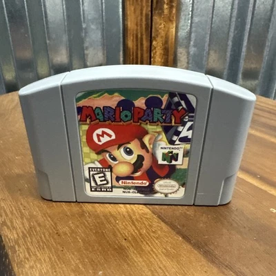 Mario Party (Nintendo 64, N64 1999) Authentic Cartridge Only Very Clean Label - Image 1 of 4