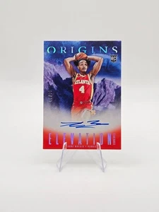 Kobe Bufkin 2023-24 Panini Origins RC Elevación en Tarjeta Automático Rojo SP/49 #ES-KBH - Imagen 1 de 2