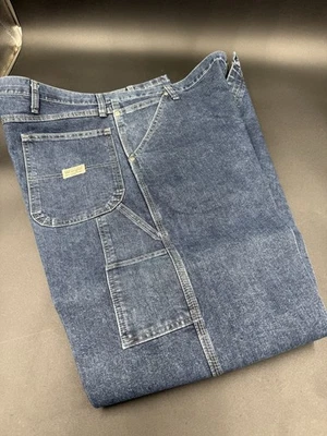 Pantalones de mezclilla Wrangler Carpenter para hombre 42x30 azul Hammer Loop Foto 1 de 4