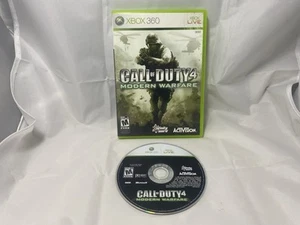Call of Duty 4 Modern Warfare (Microsoft Xbox 360, 2007) No Manual - Foto 1 di 2
