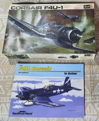 Revell 1:32 caja abierta Corsair F4U-1 H-278 1970 con SS en acción Foto 1 de 4