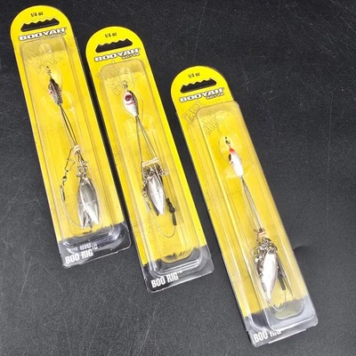 Lote de 3 señuelos de pesca Booyah Boo Rig 1/4 oz Foto 1 de 4