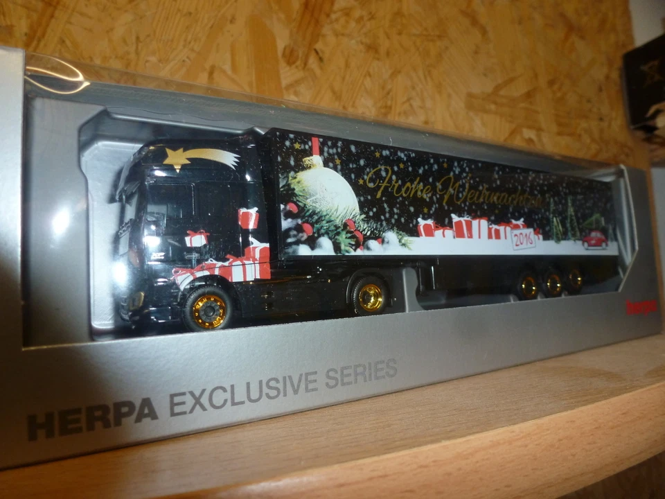 Herpa, Modello Natalizio DAF XF Ssc Sz , No. 306249, 2016 Ridotto - Immagine 1 di 1