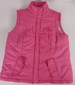 Vanity Vest Womens X-Large Puffy Puffer Quilted Zipper Button Front Cozy Warm - Picture 1 of 9
