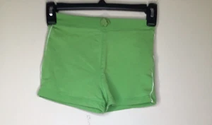 Faded Glory Girl's Size 5T/NP5 Pants Shorts Green Stretch Waist - Picture 1 of 9