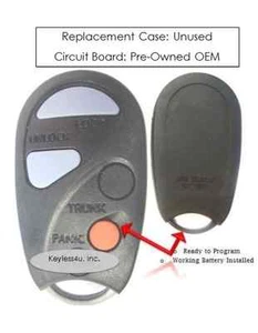keyless remote entry alarm 282682Y905 transmitter control fob clicker 99 00 phob - Picture 1 of 1