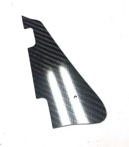 Real CARBON FIBER Pickguard for Les Paul fits Gibson Deluxe or P-90 MADE IN USA - Picture 1 of 7