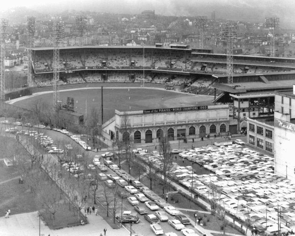 1965 Pittsburgh Pirates FORBES FIELD Glossy 8x10 Photo Print Stadium Poster - Image 1 of 1