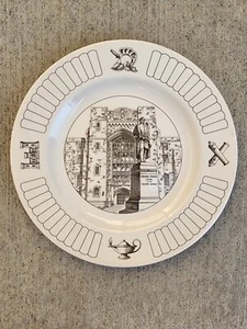 WEDGWOOD WEST POINT PLATE 1815-1965 Sylvanus Thayer Father of Military Academy - Picture 1 of 3