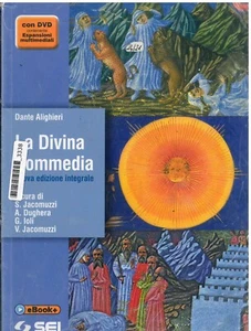 Libro Usato La Divina Commedia di Dante Alighieri Con DVD - Foto 1 di 2