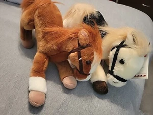 Set Of Horse Plush Stuffed Animals/Toys - Picture 1 of 8