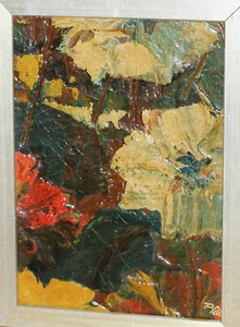 Petar Nikolov ( 1928- 2020 ) Floral composition oil painting signed - Picture 1 of 12