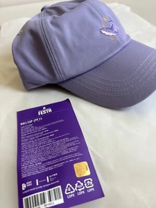 BTS FESTA BALL CAP Purple Whale 10th Anniversary Cotton Official limited edition - Picture 1 of 7