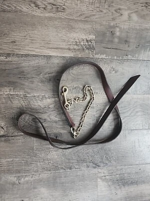 Cadena de cuero plomo Foto 1 de 4