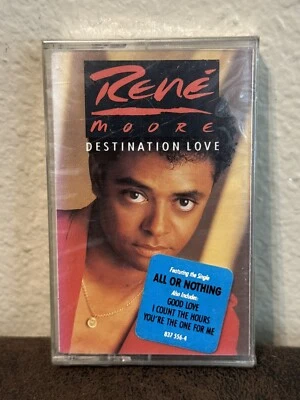 Rare! René Moore Destination Love 1988 SEALED Cassette Tape First Edition - Image 1 of 4
