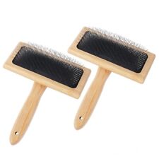 2X(2 PCS Wool Carders, 6.1InchX4.8Inch  Hand Carders for Wool, Craft Wool9811