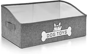Dog Toy Basket, Specially Designed for Dog Toy Storage, Collapsible Dog Toy Box - Picture 1 of 12
