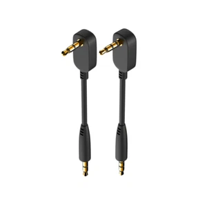 Gold 3.5mm TRS Male to TRS Male & 3.5mm TRRS Male to TRRS Male Audio Cables - Picture 1 of 4