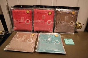 5 Men’s Athleticool Performance T-Shirt Base Layer XXL Short Sleeve Crew Neck - Picture 1 of 12