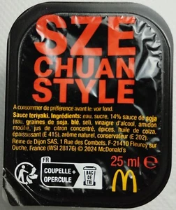 Gratisartikel* McDonalds SZECHUAN Sauce JO Paris 2024 — 0,84 fl oz 25 ml Limitiert! - Bild 1 von 6