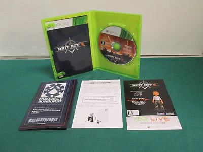 Xbox 360 -- RIOT ACT 2 -- JAPAN. GAME. Work. 56151 - Image 1 of 4
