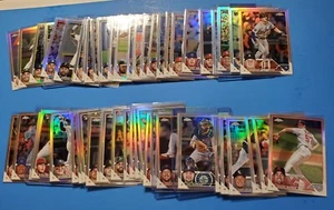 2023 Topps Chrome SILVER REFRACTORS 57 Karten LOT NO DUPs ROOKIES ALL-STARS VETS🔥 - Bild 1 von 10