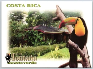 Postal Costa Rica Hotel Montana Monteverde Tucán - Imagen 1 de 2