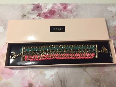 Pulsera cadena Victoria's Secret NUEVA EN CAJA-M!! Foto 1 de 3