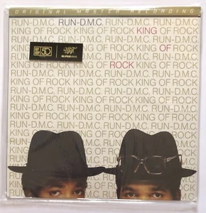 Run DMC King Of Rock Vinyl Record New Sealed Mobile Fidelity Sound Lab - Picture 1 of 7