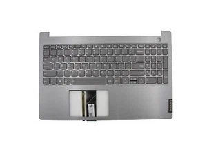 New Lenovo ThinkBook 15-IML IIL Palmrest Keyboard Bezel US Backlit 5CB0W45242 - Afbeelding 1 van 2