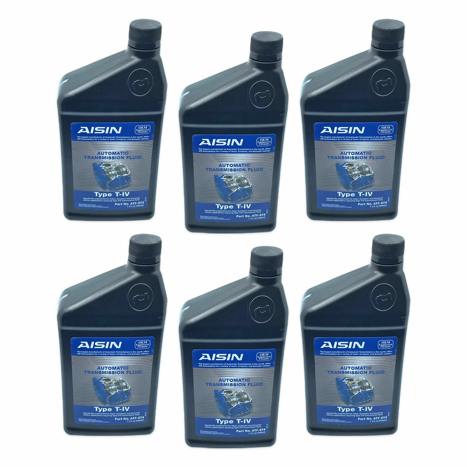 NEW For Audi Q7 VW Jetta Set of 6 Automatic Transmission Fluid AISIN G055025A2 - Image 1 of 1