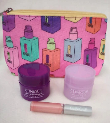 CLÍNICA CLÍNICA REPARACIÓN CREMA OJOS TOMAR EL DÍA LIBRE LIMPIEZA BÁLSAMO BOLSA BRILLO LABIAL Foto 1 de 4