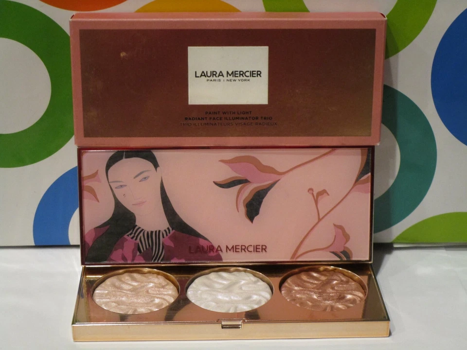 LAURA MERCIER ~ TRÍO ILUMINADOR PINTURA CON LUZ ~ 0,21 OZ EN CAJA Foto 1 de 1