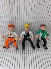 Dick Tracy Action Figures LOT of 3 1990 Disney Playmates Sam Catchem, Steve the.