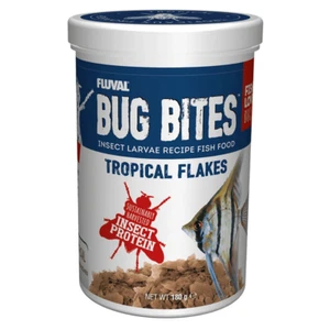 3X Fluval Bug Bites Tropical Flakes 180g - NEW - Picture 1 of 1