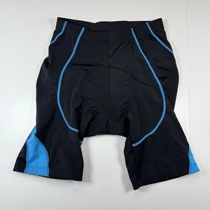 Santic Pantaloncini Ciclismo Uomo Nero/Blu Imbottiti Bici a Compressione Taglia M - Foto 1 di 16
