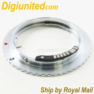 EMF AF confirm Olympus OM Lens To Canon EOS EF EMF adapter 5D II III 6D 700D 70D - Picture 1 of 2