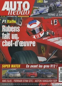 AUTO HEBDO Nr. 1461 15.09.2004 LMS SPA MERCEDES SL65 AMG FERRARI 575 - Bild 1 von 1