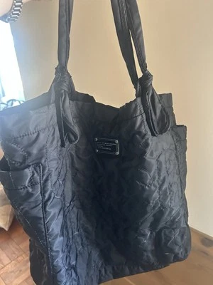 Bolso de Mano Marc by Marc Jacobs Negro Acolchado Nylon Mediano Foto 1 de 2